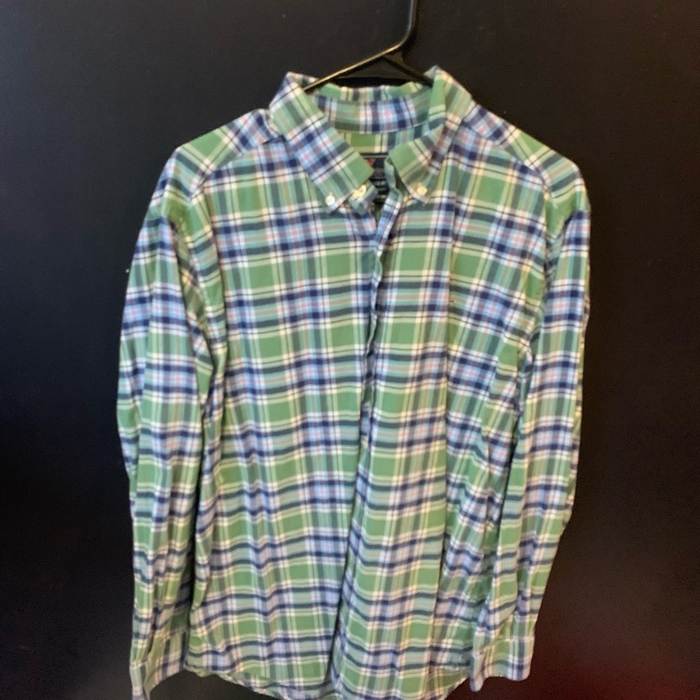 Slim fit vineyard vines flannel button down